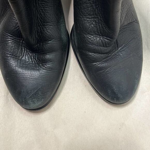 VINCE CAMUTO LEATHER‎ HEEL ANKLE BOOTS SIZE 10M - Picture 3 of 11